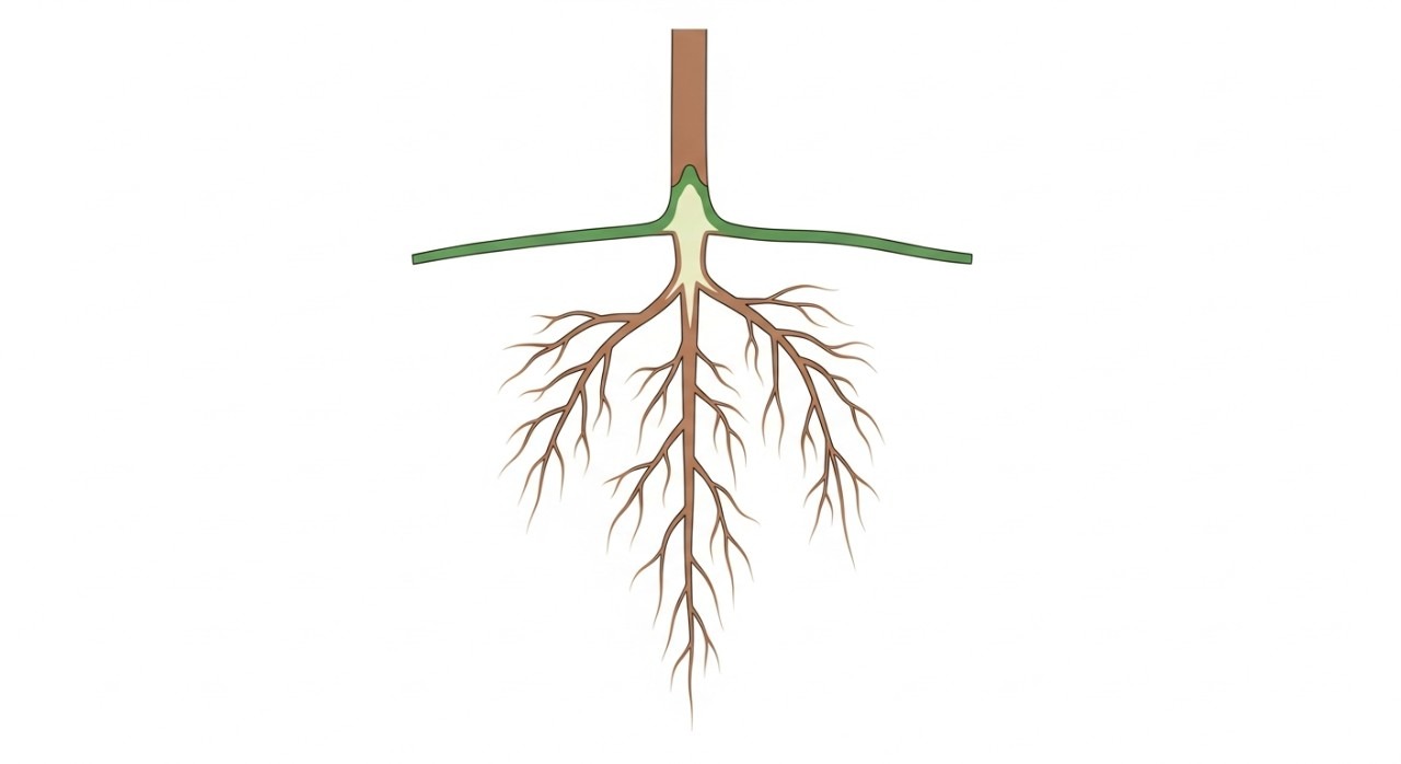 jenis akar pokok manggis