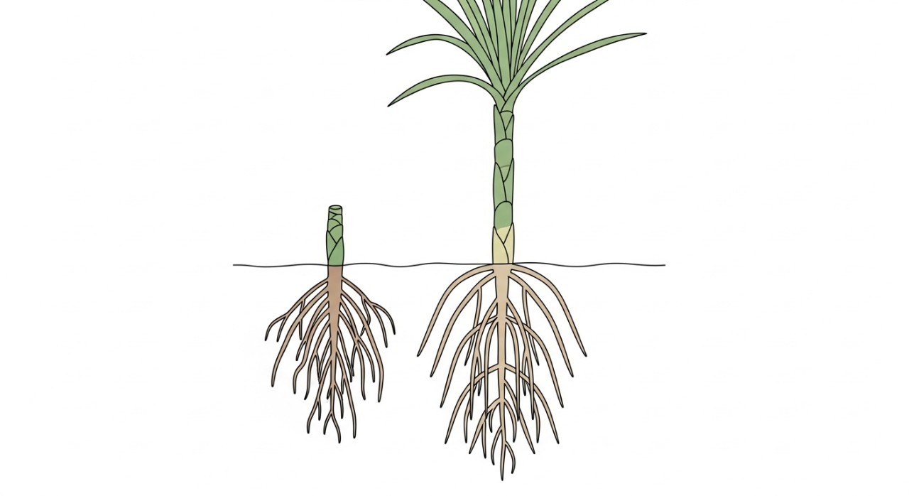 jenis akar pokok pandan