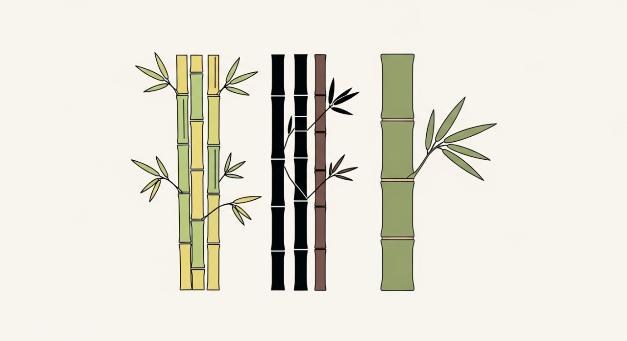 jenis batang bambu