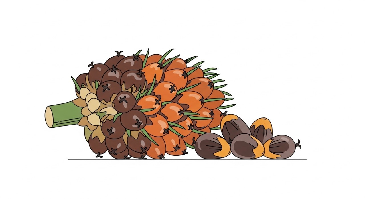 jenis benih sawit dengan buah besar