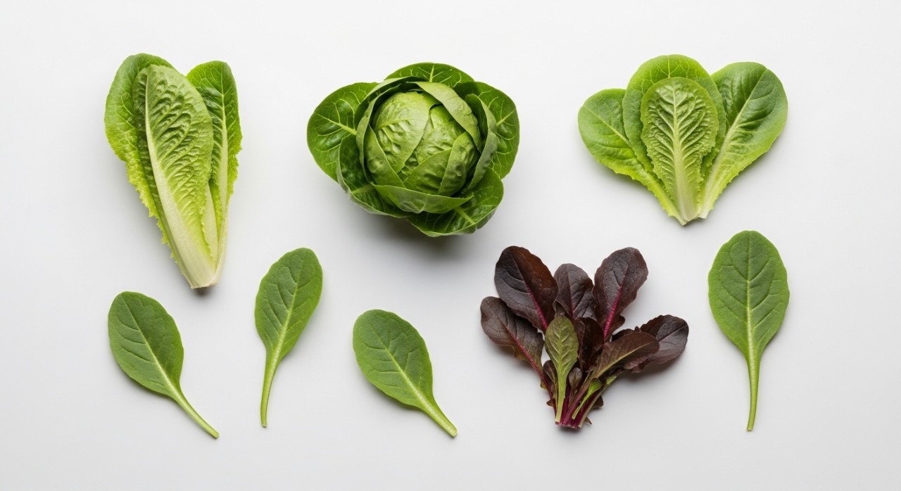 jenis daun salad yang sedap